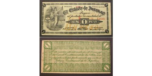 1 Peso México  