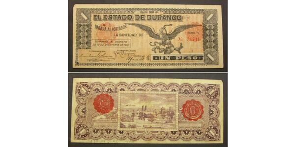 1 Peso 墨西哥  