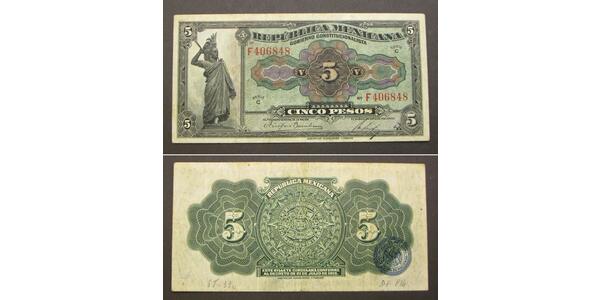 5 Peso Messico  