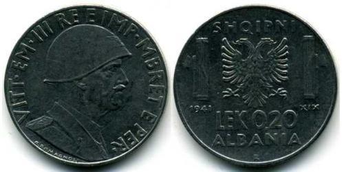 0,20 Lek Royaume d