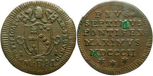 0.5 Baiocco Vatican (1926-) Cuivre 