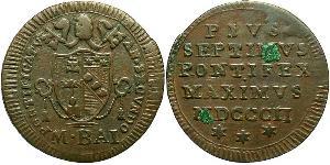 0.5 Baiocco Vaticano (1926-) Rame 