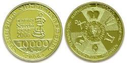 10000 Dram Armenia (1991 - ) Oro 