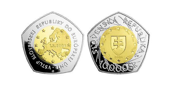 10000 Krone Slovakia Gold/Palladium 