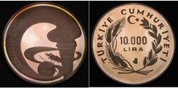 10000 Lira Türkei (1923 - )  