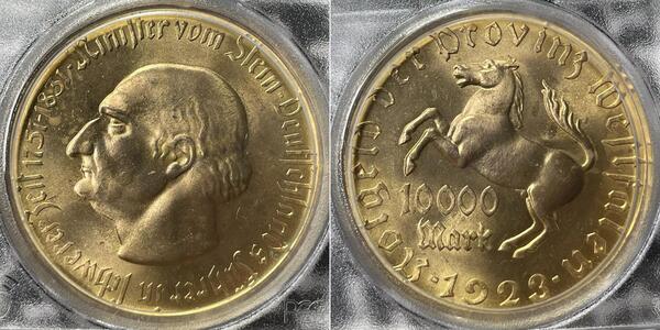 10000 Mark Germania Ottone 
