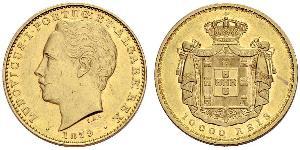 10000 Reis Reino de Portugal (1139-1910) Oro Luis I de Portugal (1838 - 1889)
