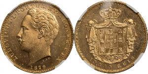 10000 Reis Reino de Portugal (1139-1910) Oro Luis I de Portugal (1838 - 1889)