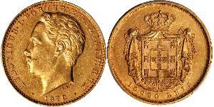 10000 Reis Reino de Portugal (1139-1910) Oro Luis I de Portugal (1838 - 1889)