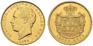 10000 Reis Reino de Portugal (1139-1910) Oro Luis I de Portugal (1838 - 1889)