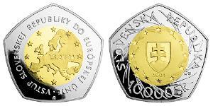 10000 Крона Словакія Золото/Palladium 