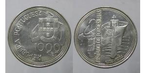 1000 Escudo République portugaise (1975 - ) Argent 