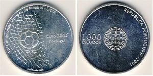 1000 Escudo République portugaise (1975 - ) Argent 