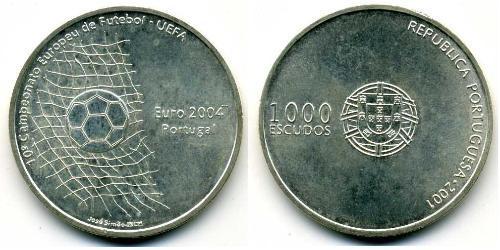 1000 Escudo République portugaise (1975 - ) Argent 