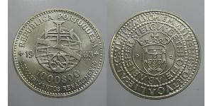 1000 Escudo Portogallo (1975 - ) Argento 