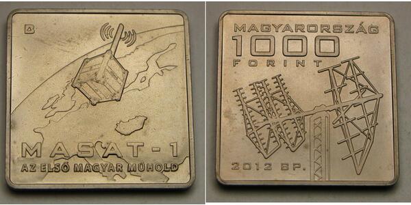 1000 Forint Hungary Copper 