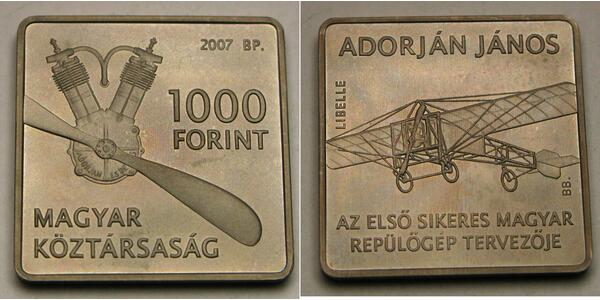 1000 Forint Hongrie (1989 - ) Cuivre/Nickel 