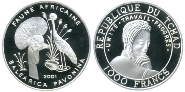 1000 Franc Chad  