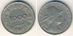 1000 Krone Prima repubblica austriaca (1918-1934) Rame/Nichel 