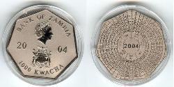 1000 Kwacha Zambia (1964 - ) Copper/Nickel 