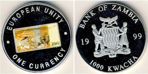 1000 Kwacha 赞比亚  