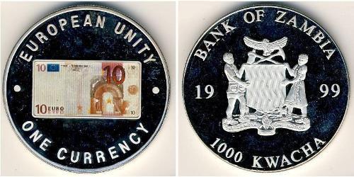 1000 Kwacha 赞比亚  