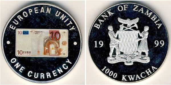 1000 Kwacha 赞比亚  