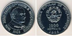 1000 Metical Мозамбик,Республика Kupfer/Nickel 