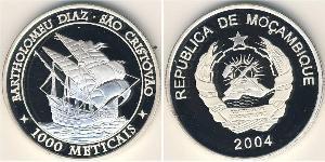 1000 Metical Мозамбик,Республика Plata 
