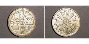 1000 Peso Uruguay Argent 