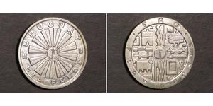 1000 Peso Uruguay Argento 