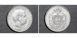 1000 Reis Regno del Portogallo (1139-1910) Argento Carlo I del Portogallo (1863-1908)