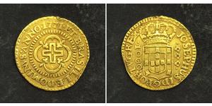 1000 Reis Kingdom of Portugal (1139-1910) Gold Joseph I of Portugal (1714-1777)