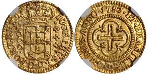 1000 Reis Royaume de Portugal (1139-1910) Or Joseph I of Portugal (1714-1777)