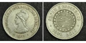 1000 Reis Brasil Plata 