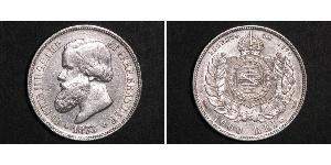 1000 Reis Brazil Silver 