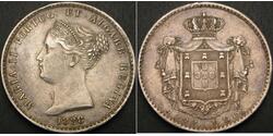 1000 Reis Kingdom of Portugal (1139-1910) Silver 
