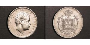 1000 Reis Kingdom of Portugal (1139-1910) Silver Carlos I of Portugal (1863-1908)