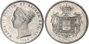1000 Reis Kingdom of Portugal (1139-1910) Silver 