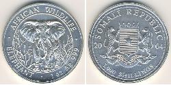 1000 Shilling Somalia Argento 