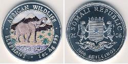 1000 Shilling Somalia Argento 