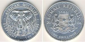 1000 Shilling Somalia Silber 