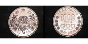 1000 Yen Japon Argent 