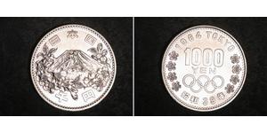 1000 Yen Japón Plata 
