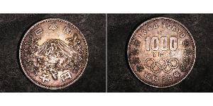 1000 Yen Japan Silber 