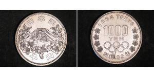 1000 Yen Japan Silber 