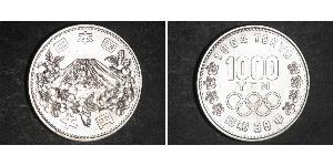 1000 Yen Japan Silber 