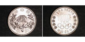 1000 Yen Japan Silber 