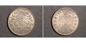 1000 Yen Japan Silber 