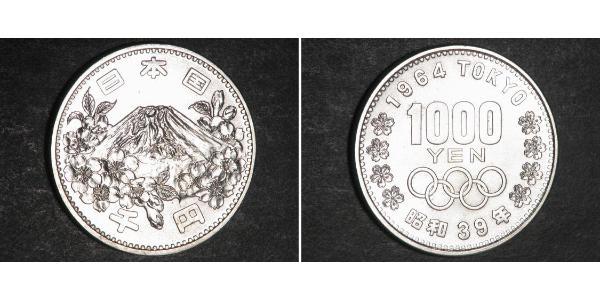 1000 Yen Japan Silver 